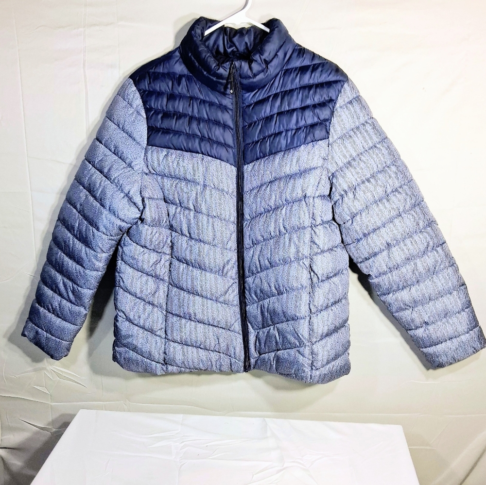 Women's XL Big Chill Full Zip With 2 Zipped Pockets Lined Puffer Coat